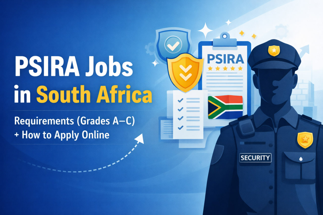 PSIRA Jobs in South Africa