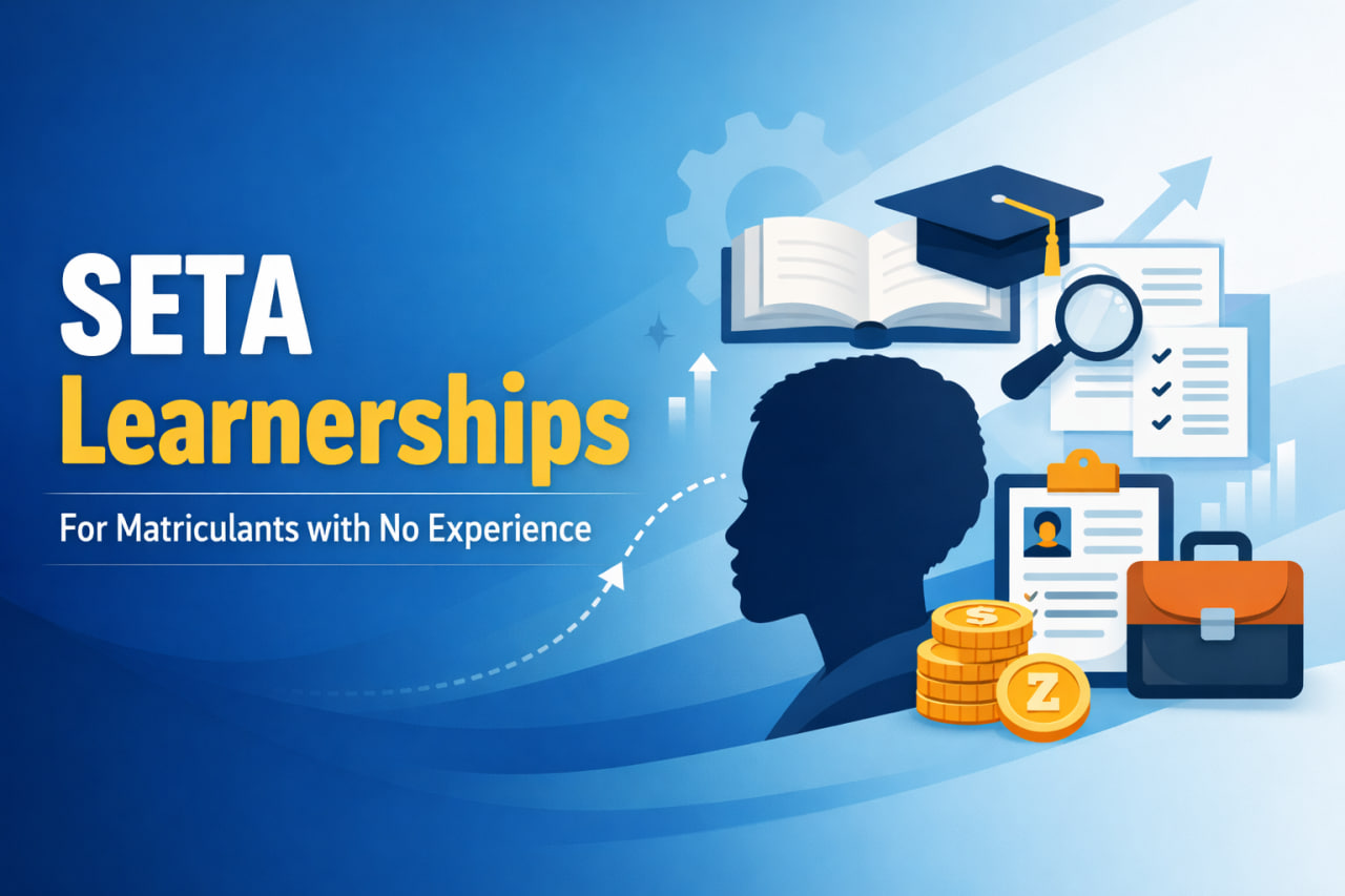 SETA learnerships for matriculants