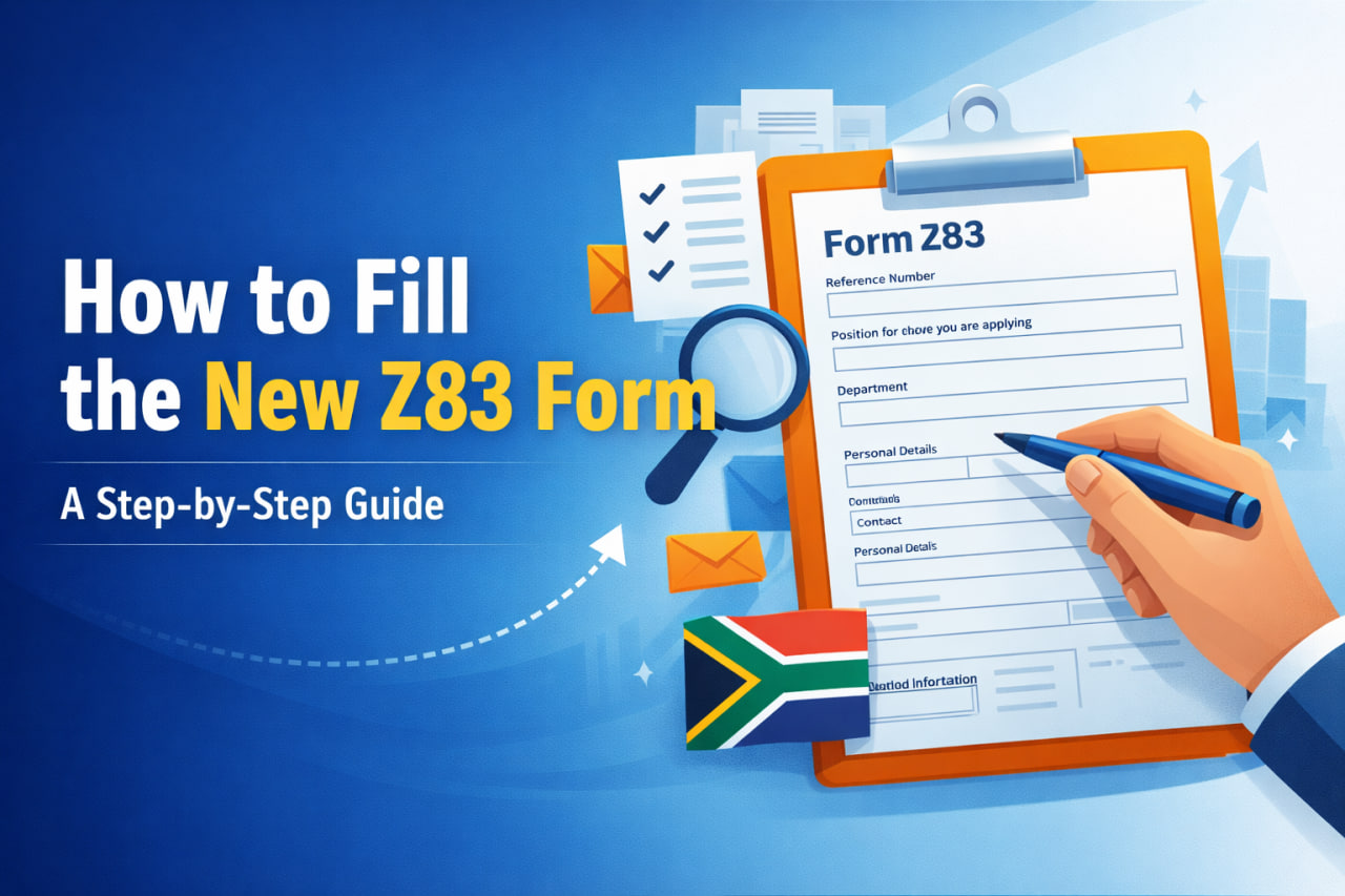 how to fill Z83 form